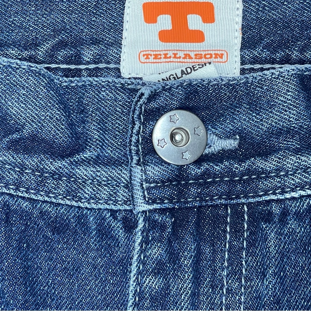 Tellason Jeans Size M 31 x 32 Mens Straight Leg Selvedge Denim Medium - Picture 5 of 5